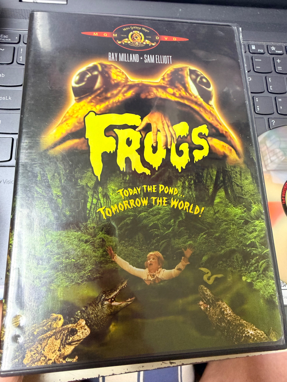 Mgm Frogs Dvd Horror Creature Feature Widescreen - Used